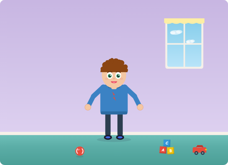 Interactive body explorer - tap on different body parts to learn how cerebral palsy can affect them
